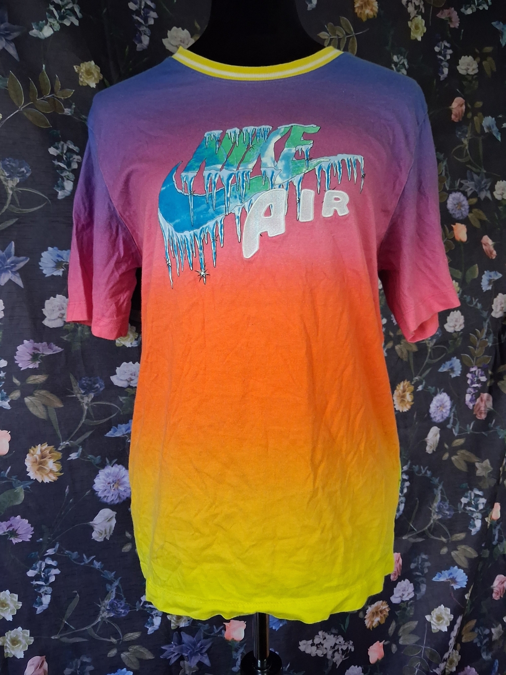 The Nike Tee Nike Air Sun And Wolf Rare Design Limited Edition Shirt